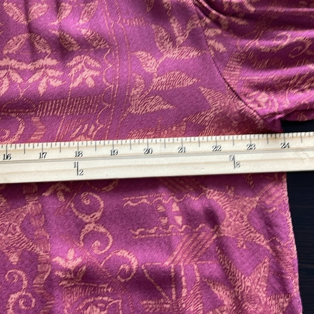 Free People Mia Tunic in Rouge Women's Size S Oversized Boho Cottagecore EUC - Picture 12 of 15